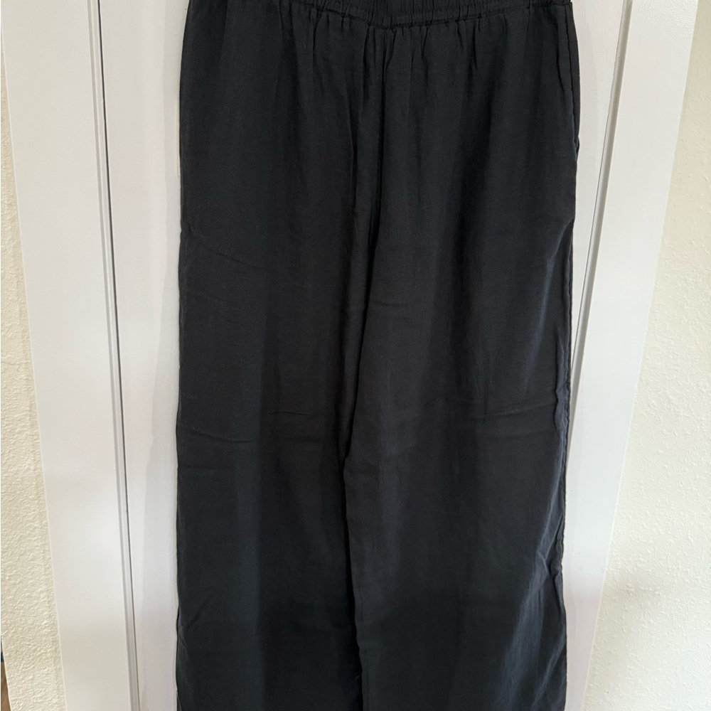 a new day women’s linen rayon drawstring pants - Picture 4 of 8